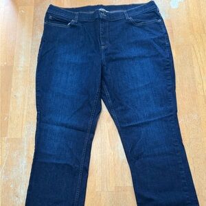 Duluth Trading Co Dark Blue Straight Leg Jeans